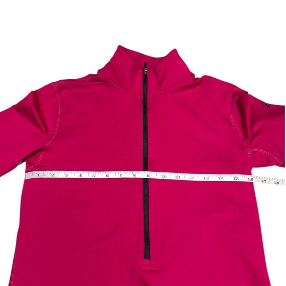 Nike Pro Fleeced Lined Pullover Pink Size Large - Picture 5 of 9